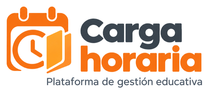 Carga horaria — Plataforma de gestión educativa